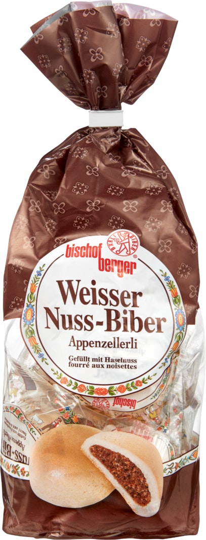 Bischofberger Barre aux Noisettes d'Appenzell 65g