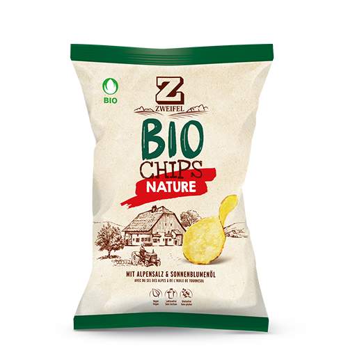 Zweifel Chips Bio Bourgeon Nature 110g