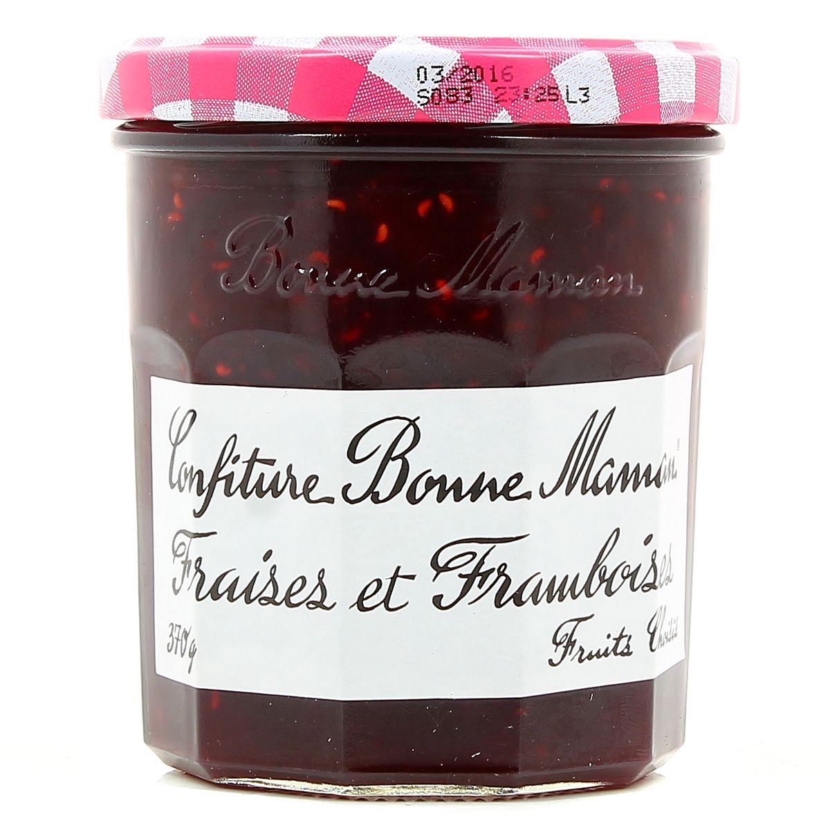 Confiture Bonne Maman Fraise & Framboise 335g