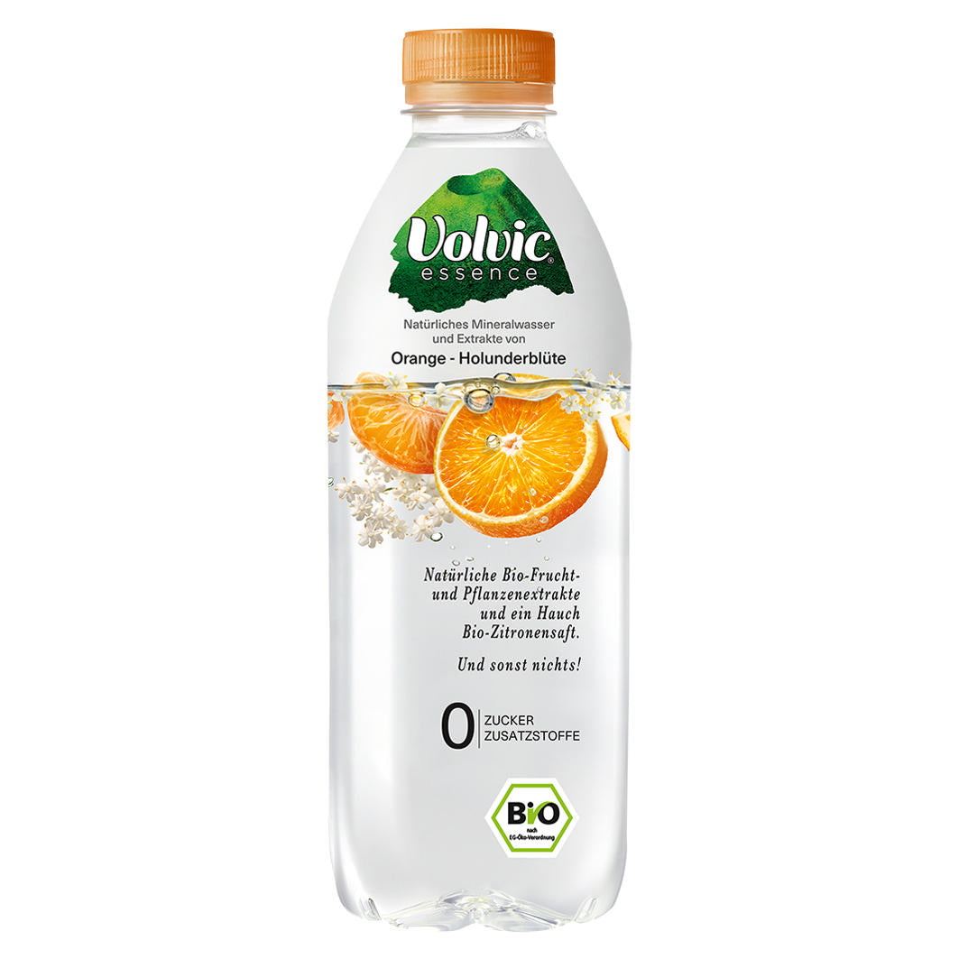 Volvic Essence Orange Fleur de sureau 0.75l