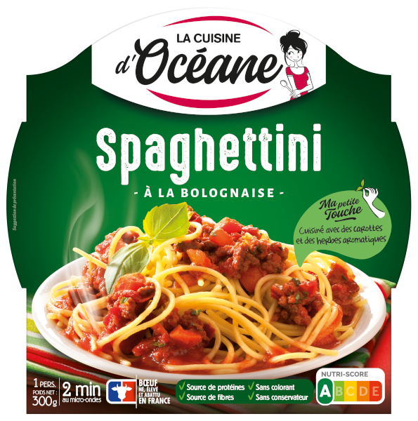 Cuisine d'Oceane Spaghettini Bolognaise