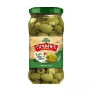 Tramier Olives Vertes Denoyautees 335g