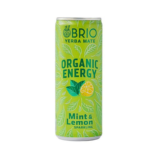 Brio Mate Mint & Lemon Can 250ml
