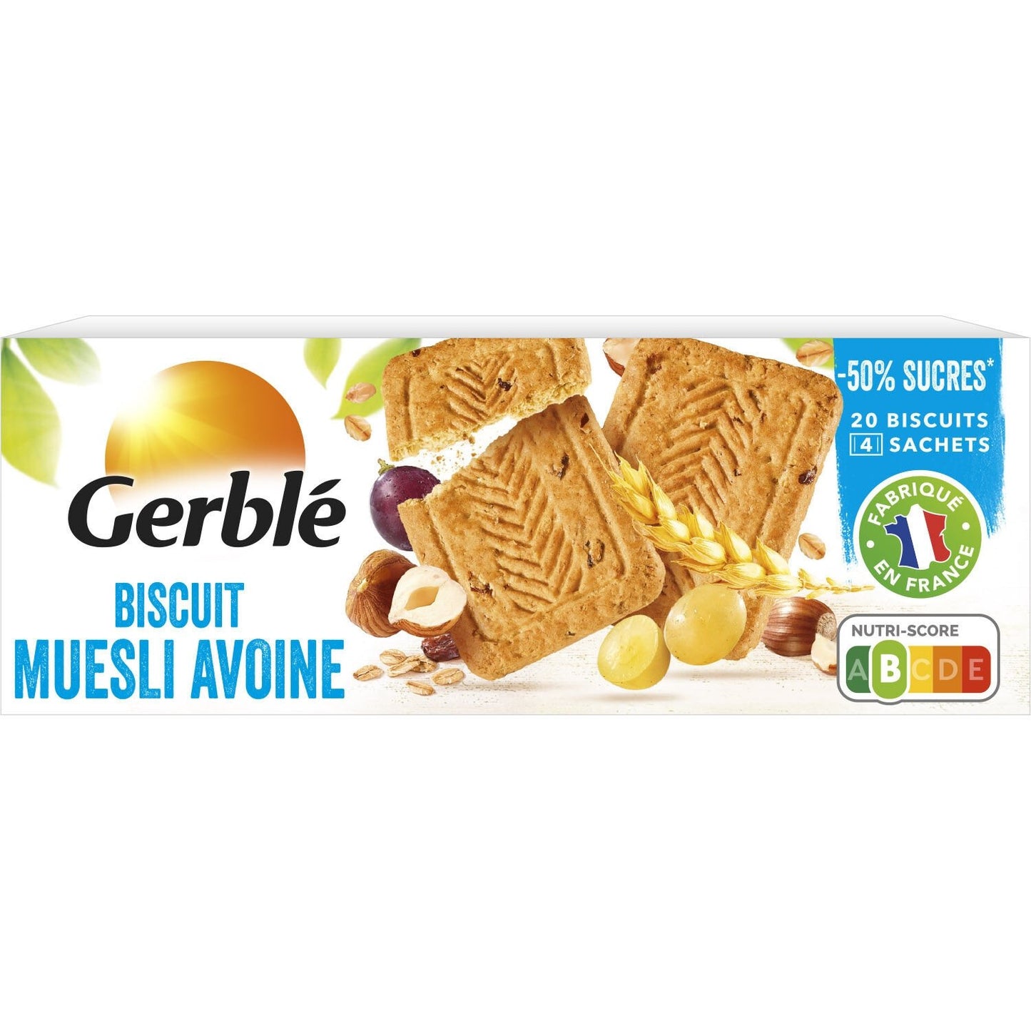 Gerble Biscuit Muesli Avoine 290g