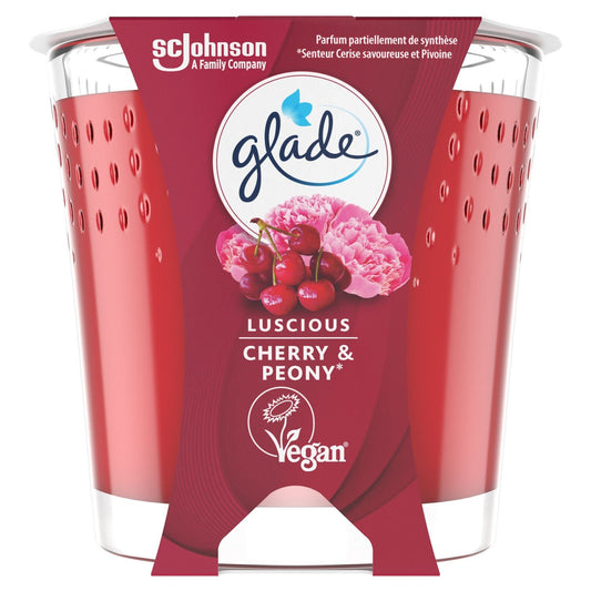 Glade Bougie Luscious Cherry & Peony