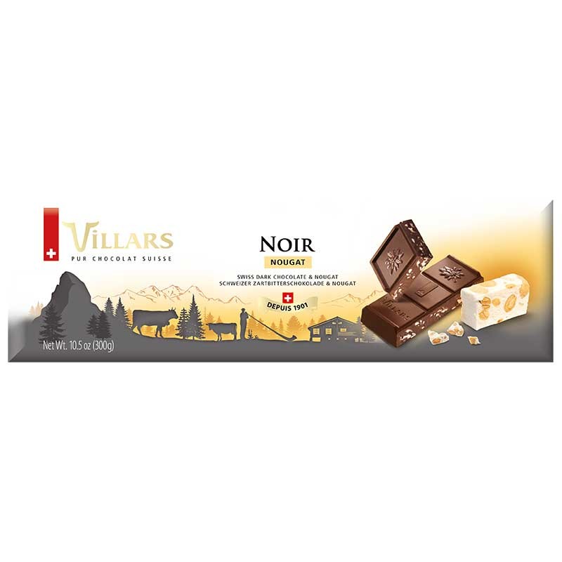 Villars Noir Nougat 300g