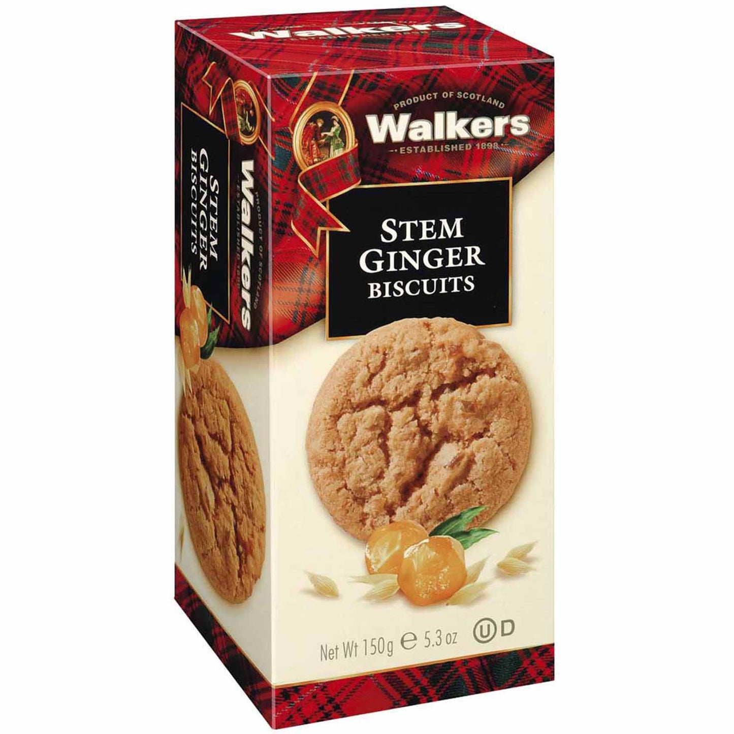 Walkers Stem Ginger 150g