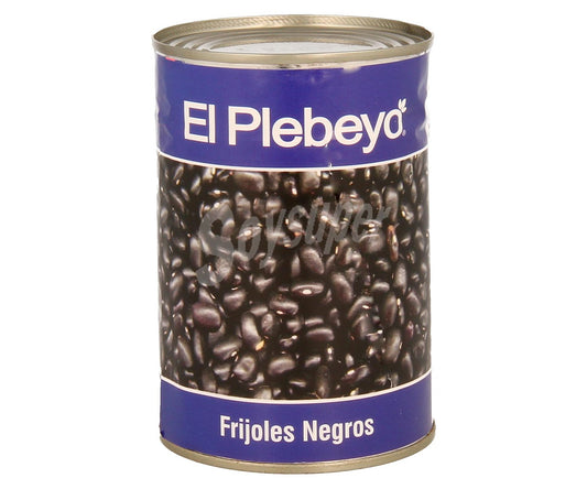 El Plebeyo Frijoles Negros 400g