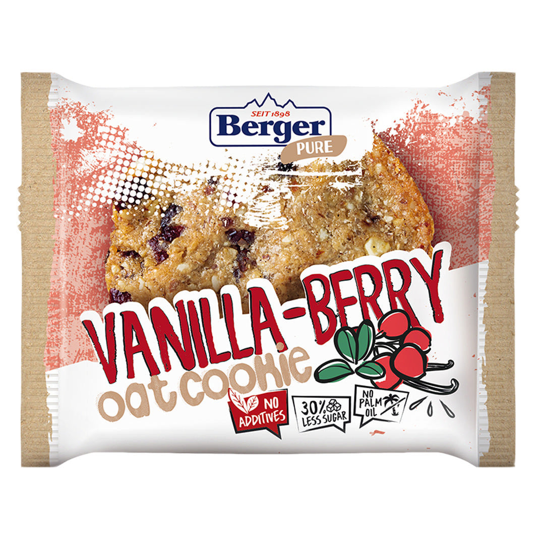 Berger Vanilla-Berry Cookie 45g