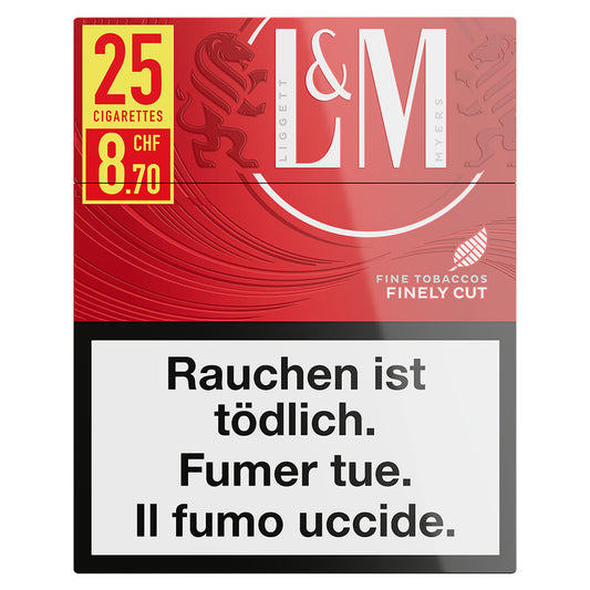 L&M Red Pack 25 Cig.