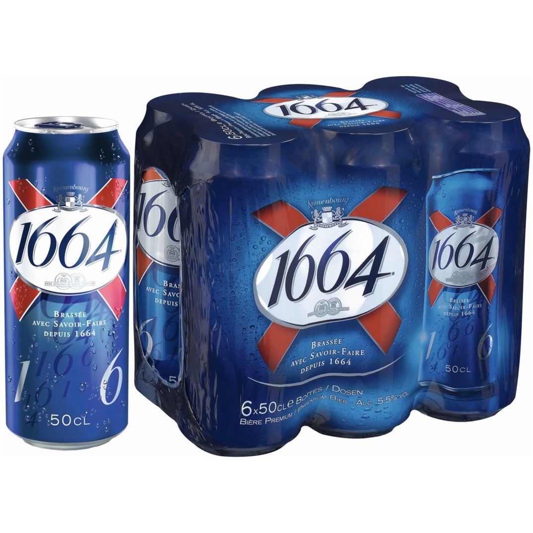 Kronenbourg 1664 Pack 6x50cl