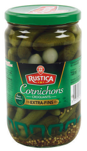 Rustica Cornichons Croquants 350g