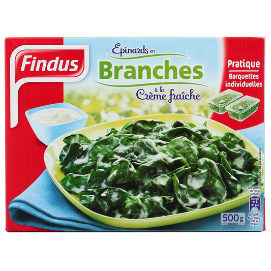 Findus Epinards a la Creme 500g