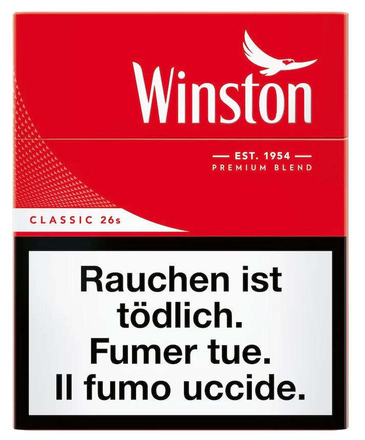 Winston Red Pack 26 Cig.