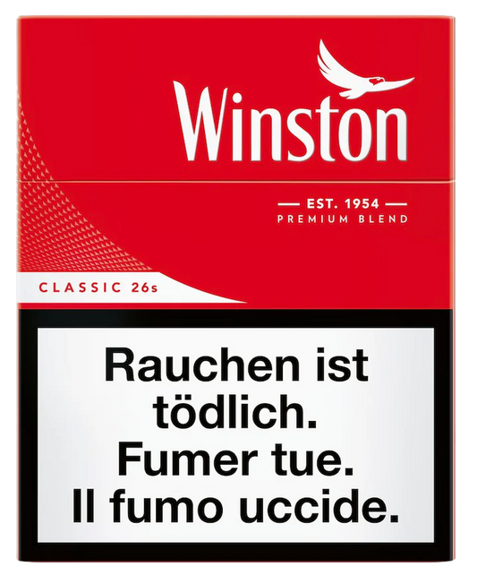 Winston Red Pack 26 Cig.