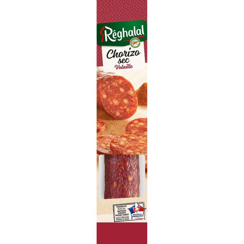 Reghalal Chorizo Sec Volaile 170g