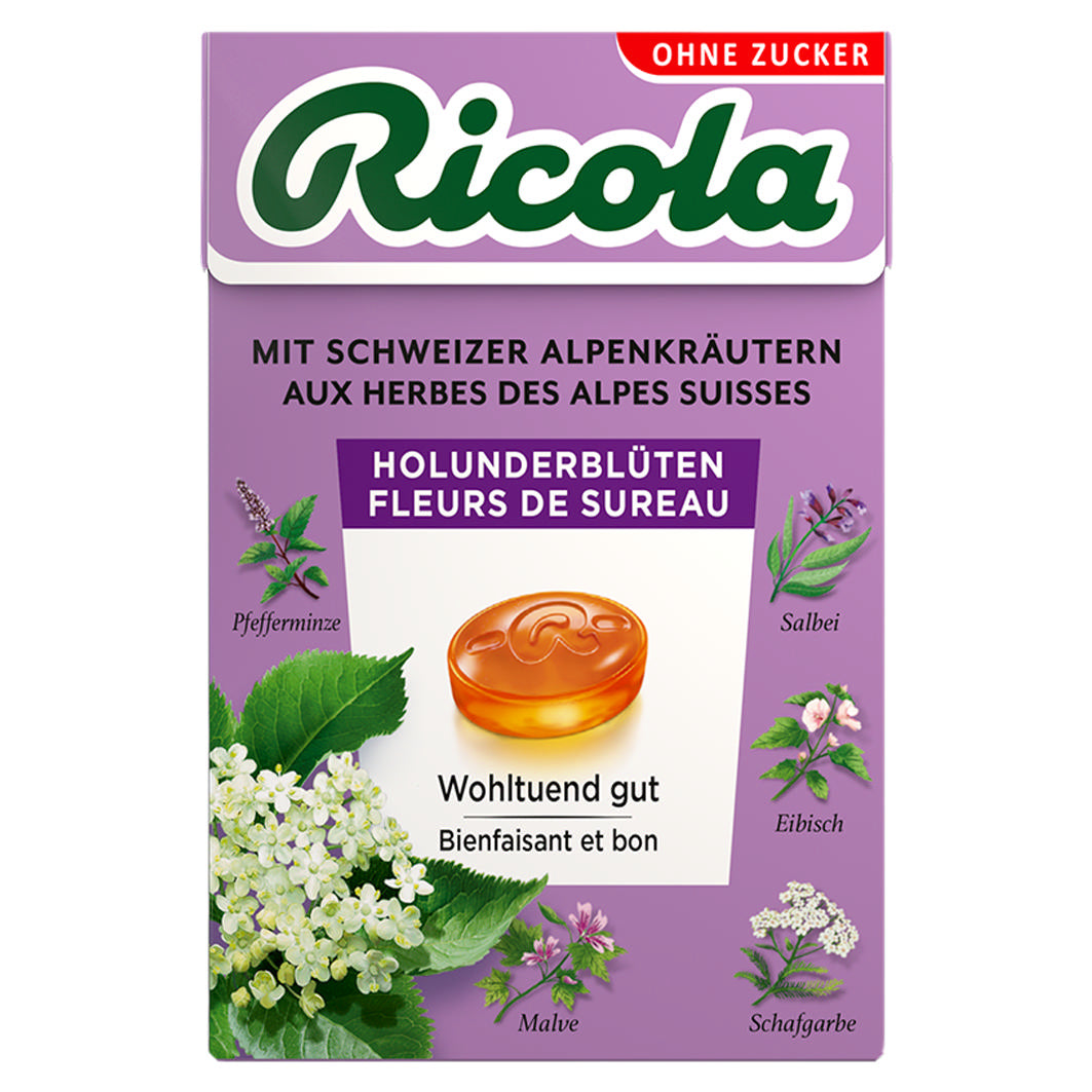 Ricola Fleurs de Sureau 50g