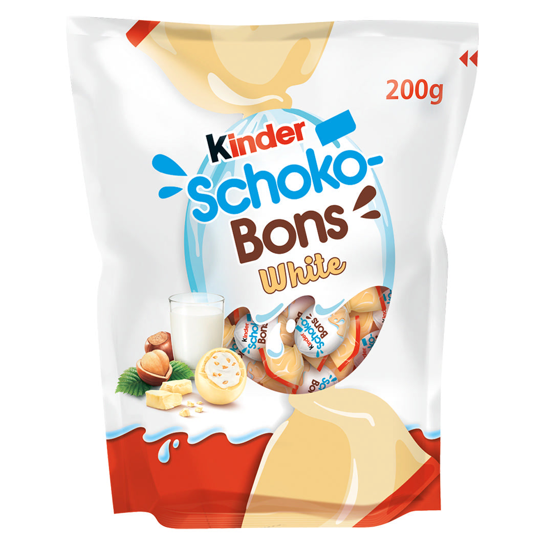 Kinder Choco-Bons White Sachet 200g