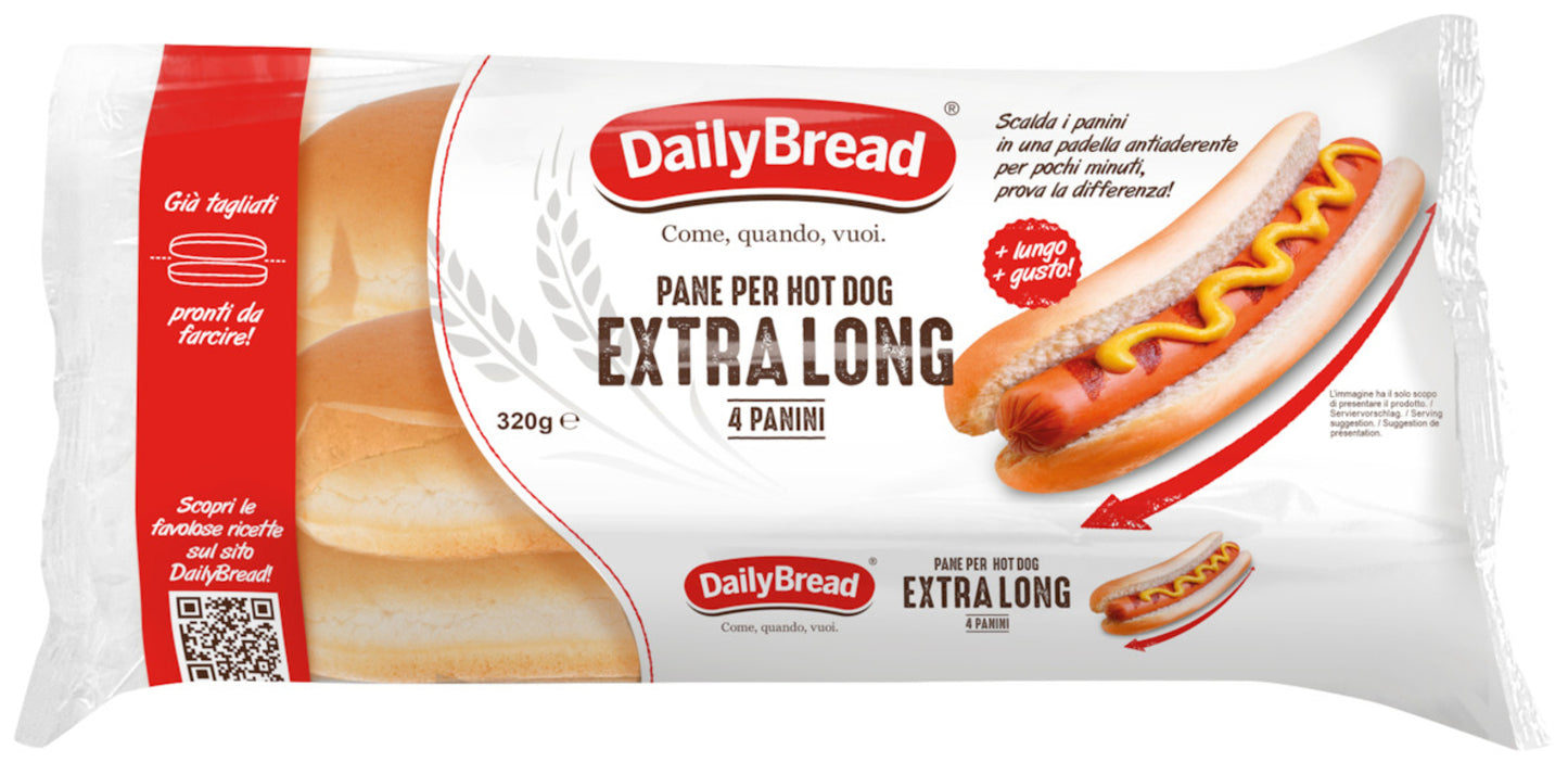 Daily Bread Pain Hot Dog 250g