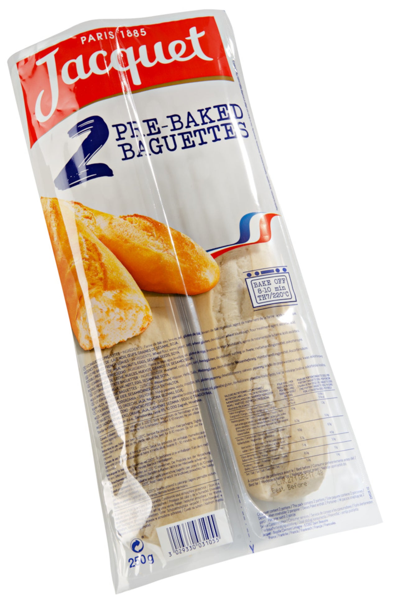 Jacquet Baguette 2x125 g