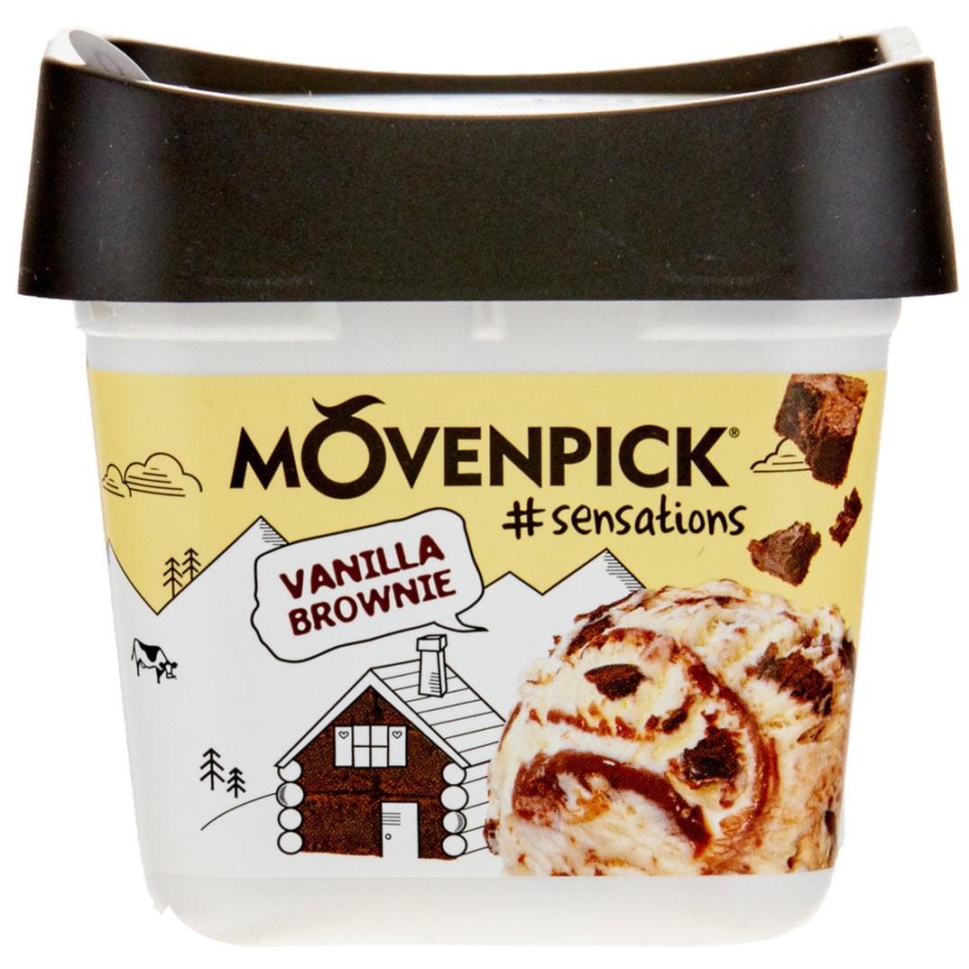 Movenpick Vanilla Brownie 165ml