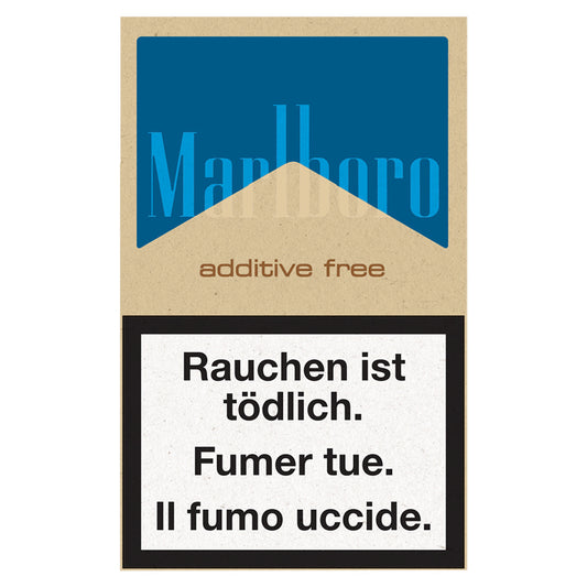 Marlboro Additive Free Blue