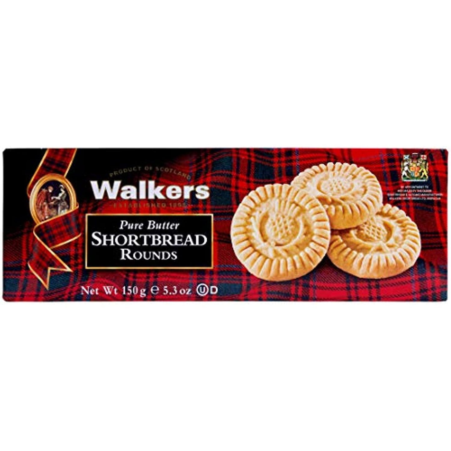 Walkers Shortbread Rounds 150g