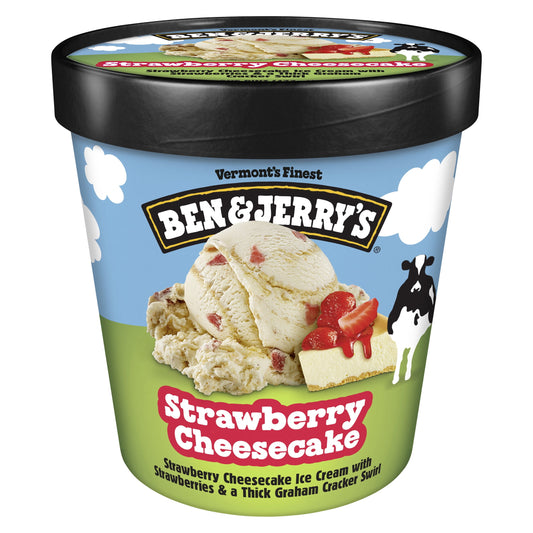 Ben & Jerry's Strawberry Cheesecake