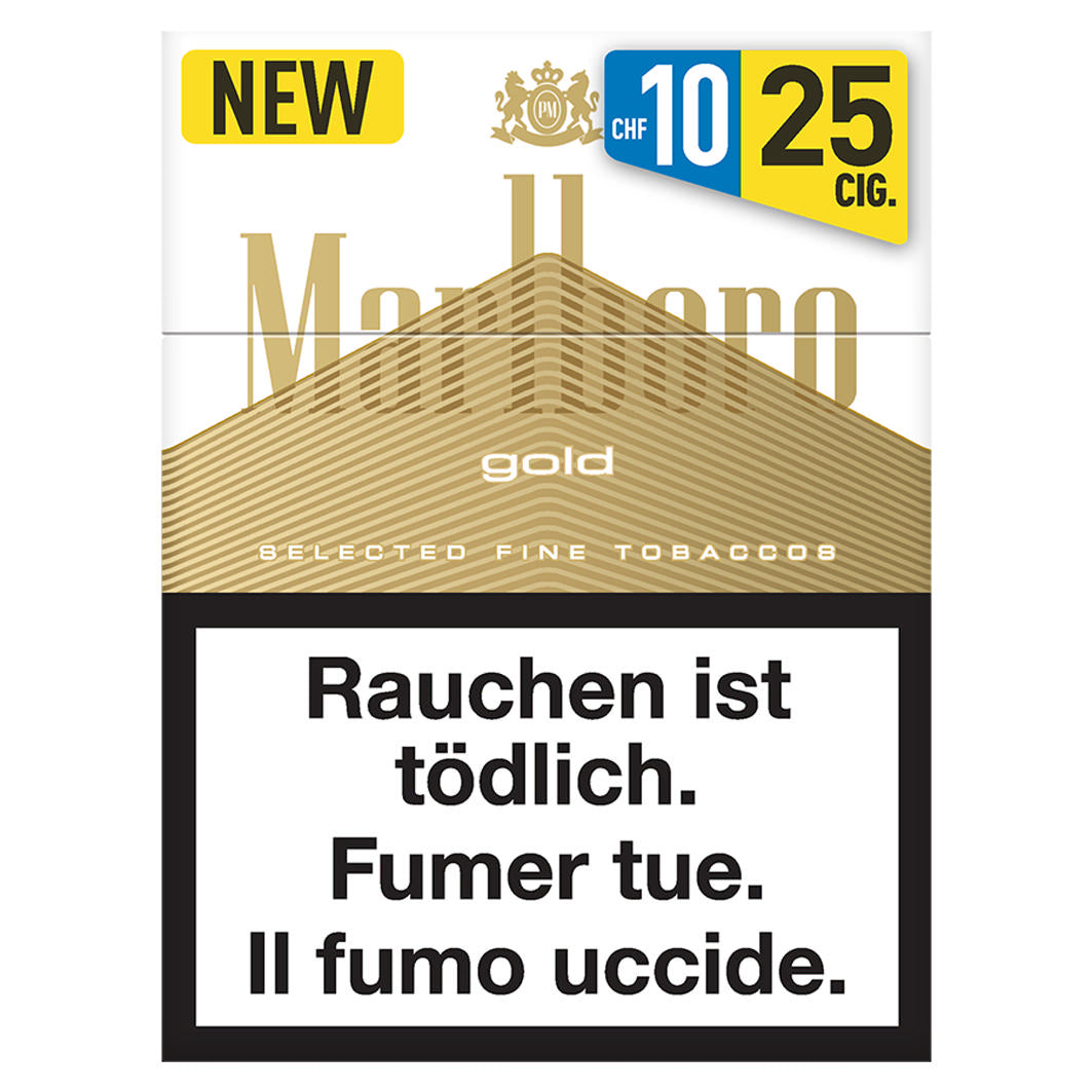 Marlboro Gold Pack 25 Cig.