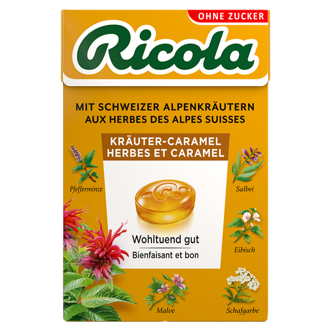 Ricola Herbes et Caramel 50g