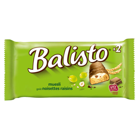 Balisto Muesli Noisettes Raisins 37g