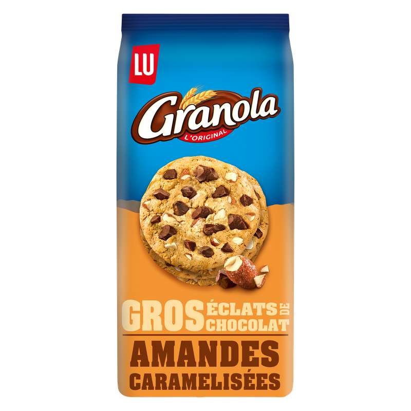 LU Granola Amandes Caramelisees 184g