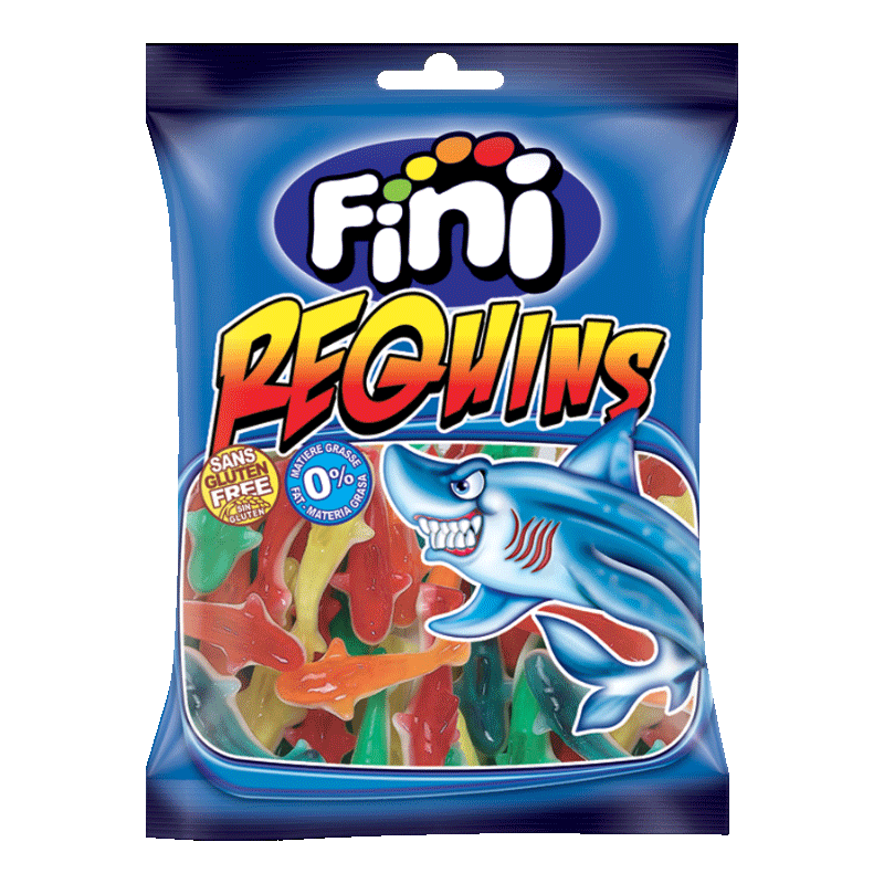 Fini Cup Requins Couleurs 200g