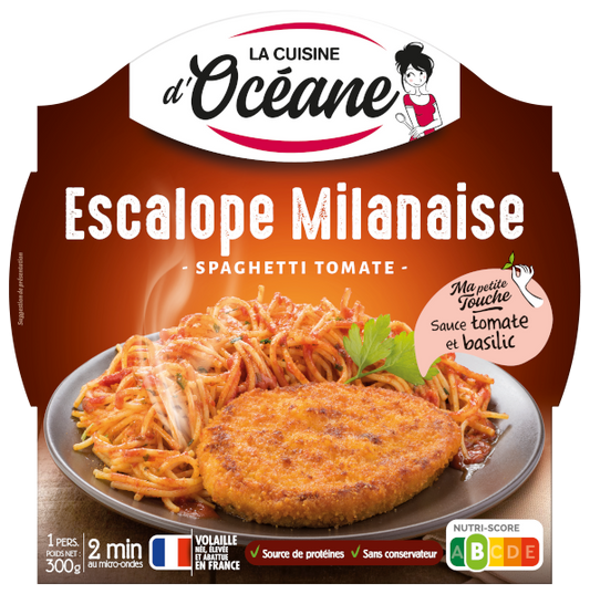 Cuisine d'Oceane Escalope Milanaise
