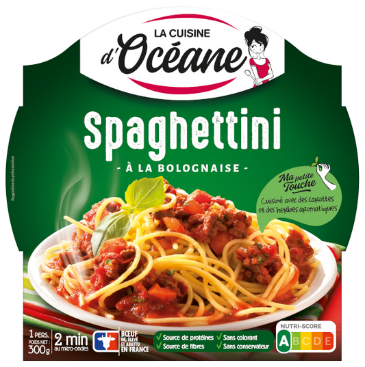 Cuisine d'Oceane Spaghettini Bolognaise