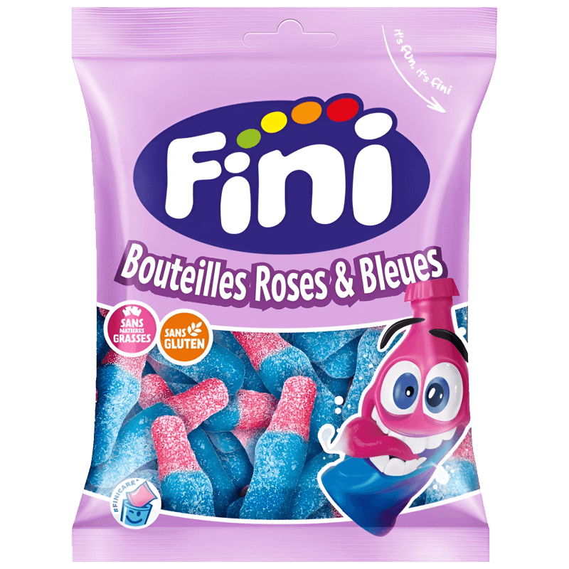 Fini Bouteilles Roses-Bleues Sachet