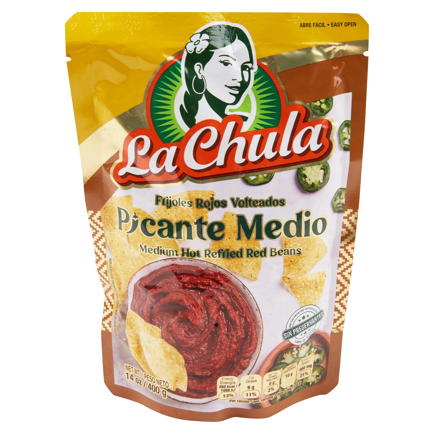La Chula Picante Medio 400g