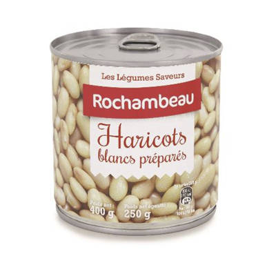 Rochambeau Haricots Blancs 800g