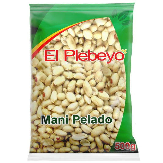 El Plebeyo Mani Pelado 500g