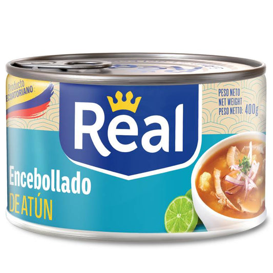 Real Encebollado de Atun 400g