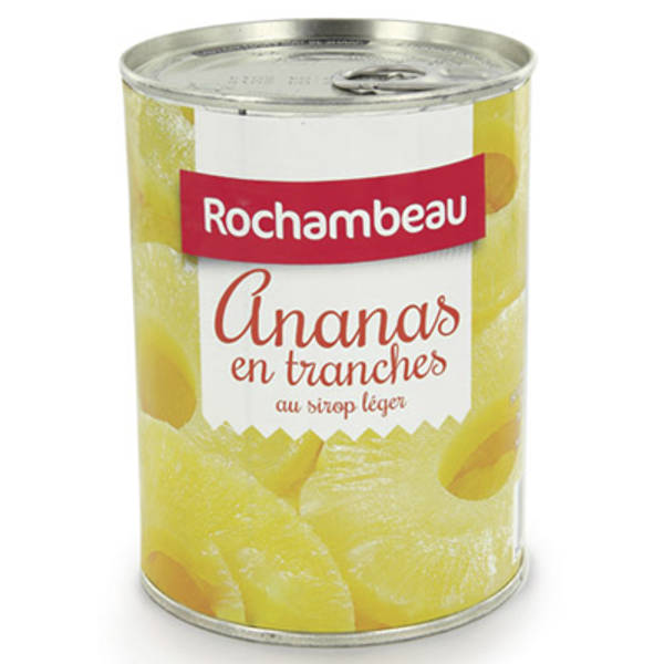 Rochambeau Tranches d'Ananas 560g