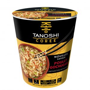 Tanoshi Nouilles Poulet Gochugaru 65g