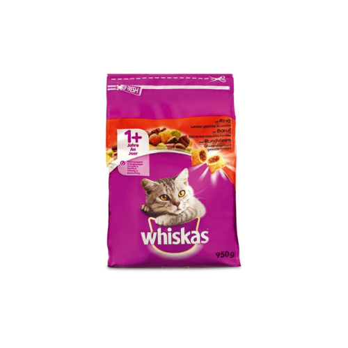 Whiskas 1+ Boeuf 950g