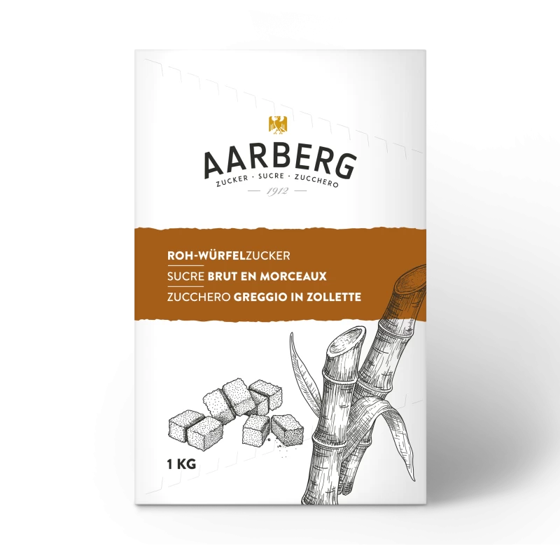 Aarberg Sucre Brut en Morceaux 1kg