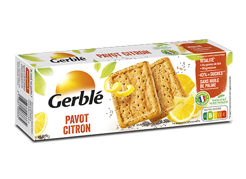 Gerble Pavot Citron 200g