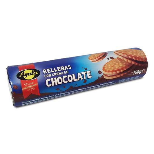 Ayala Rellenas Con Crema de Chocolate