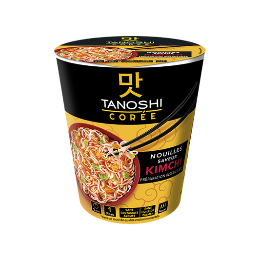 Tanoshi Nouilles Kimchi 65g