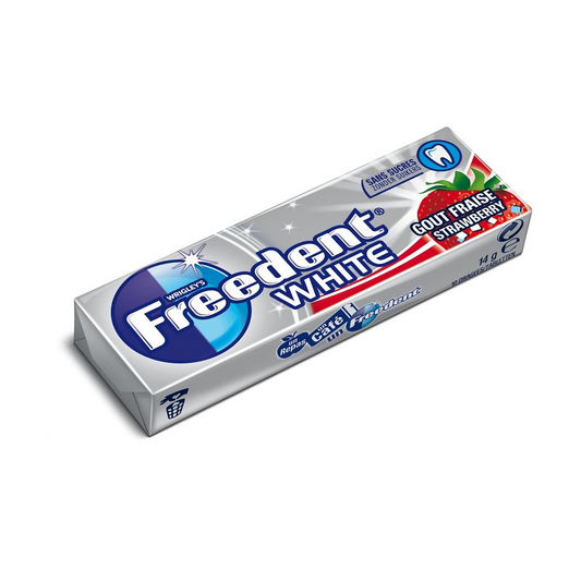 Freedent White Fraise 14g