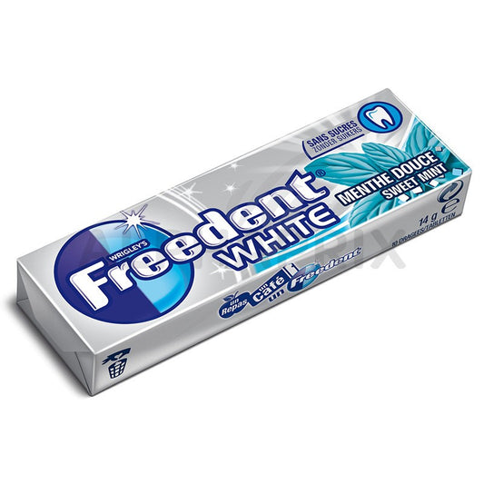 Freedent White Menthe Douce 14g