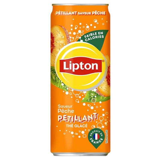 Lipton Pétillant Peche 0.33l